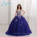 2017 Lace Appliques Sequined Beading Ball Gown Quinceanera Dresses